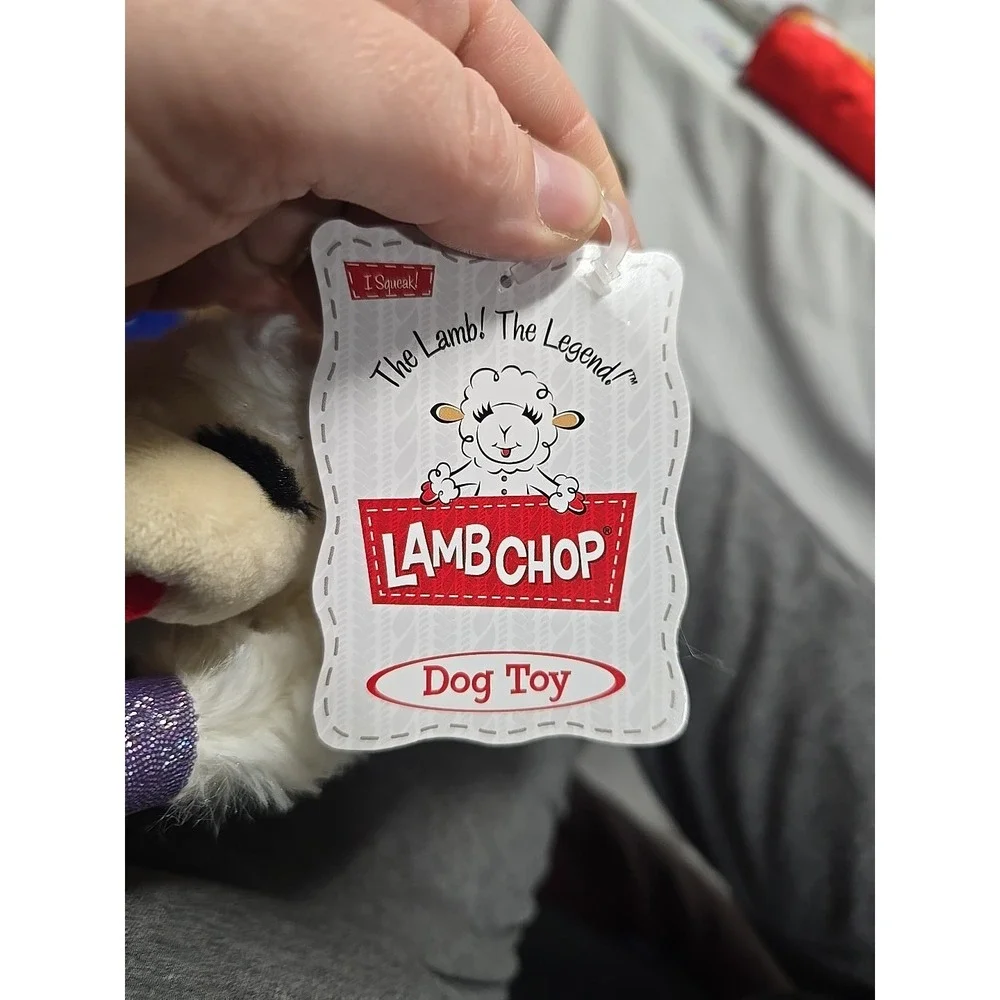Lamb Chop Dog Toy I Squeak Dreamworks Animation NWT 67156 Small Halloween Spooky